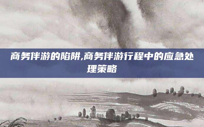沭阳商务伴游的陷阱,商务伴游行程中的应急处理策略